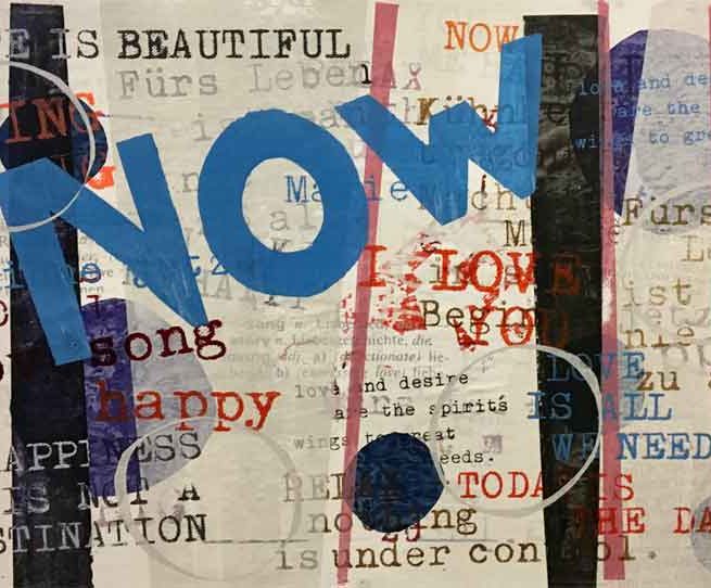 Anja Streese Siebdruck NOW