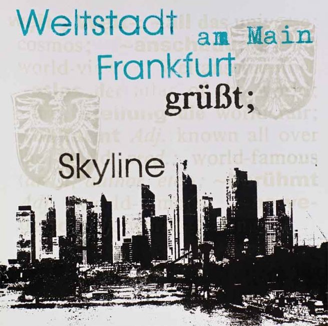Frankfurt am Main Quadrat Weltstadt