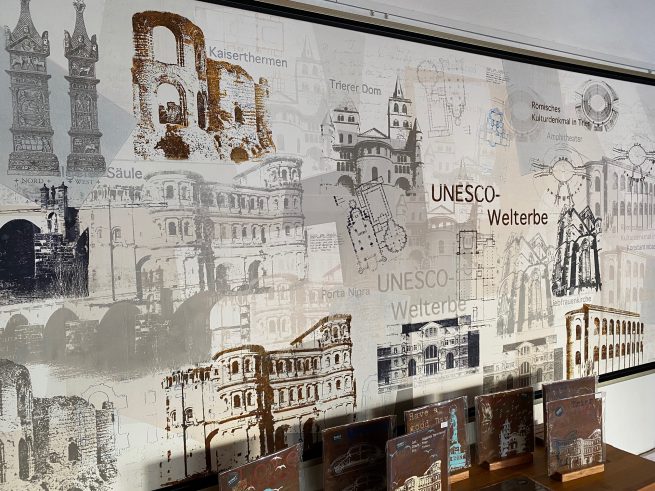 Trierer Kulturerben Siebdruck Anja Streese