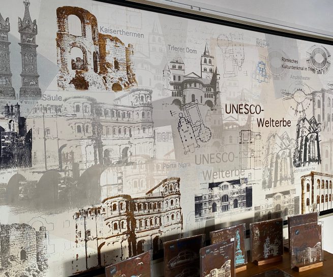 Trierer Kulturerben Siebdruck Anja Streese