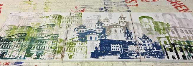 Trilogie Trier Siebdruck