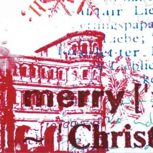 Merry Christmas - Klappkarte Trier