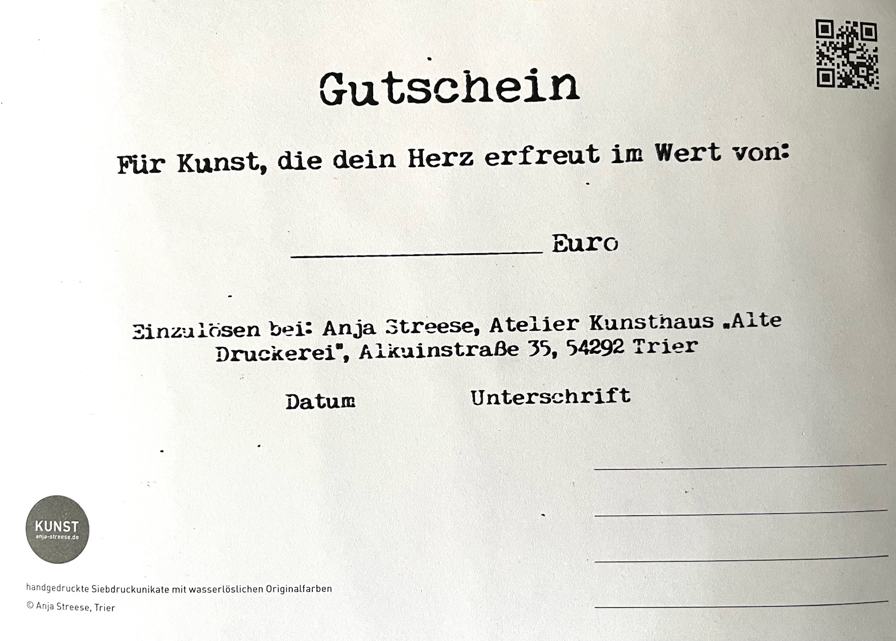 Gutschein