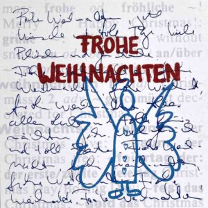 Frohe Weihnachten Engel Karte