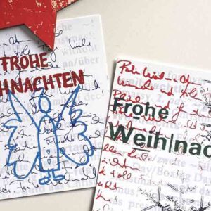 Frohe Weihnacht Karte