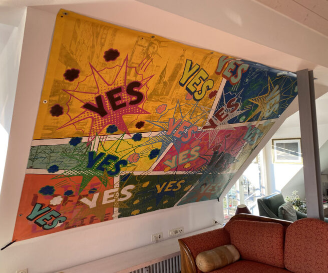 kunst_siebdruck_staubfangnetz_dachschraege_richard_2022