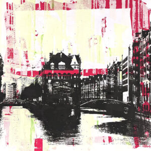 Hamburg,Speicherstadt,rot