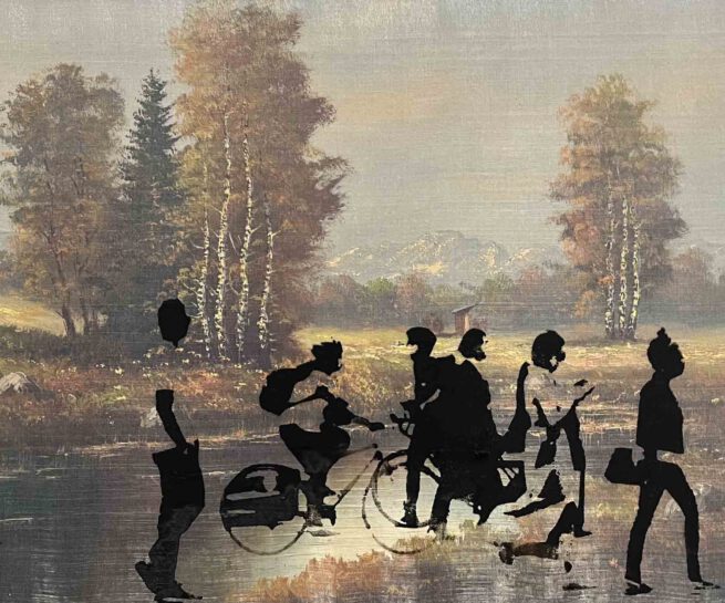 Nature ft. walking people