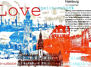 Love,Hamburg,Reeperbahn,Landungsbrücken