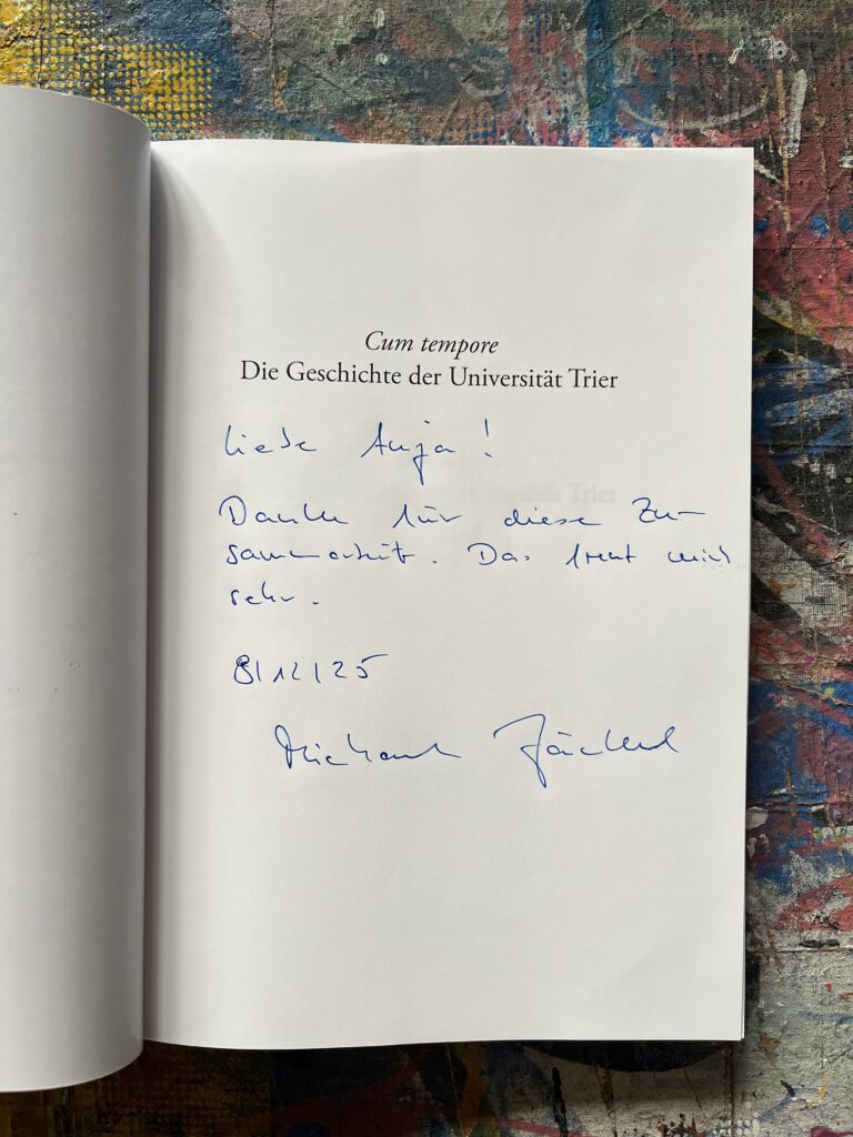 Cum tempore, Jäckel, Uni, Trier