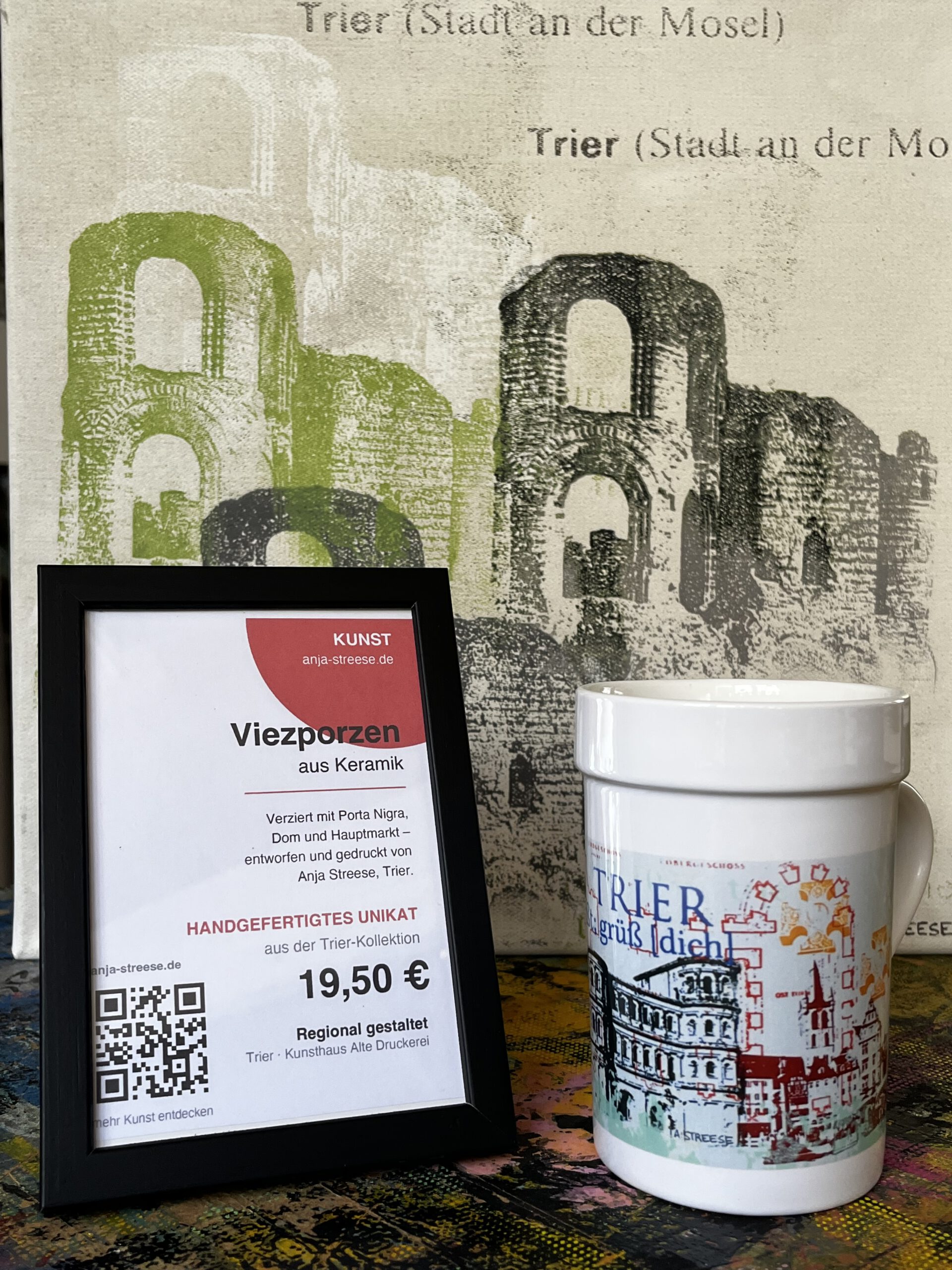 Trier grüßt dich – Viezporz aus Keramik
